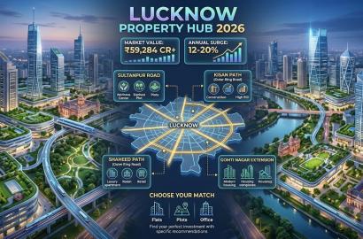 Lucknow Real Estate 2026: Market Overview & Top Investment Hotspots