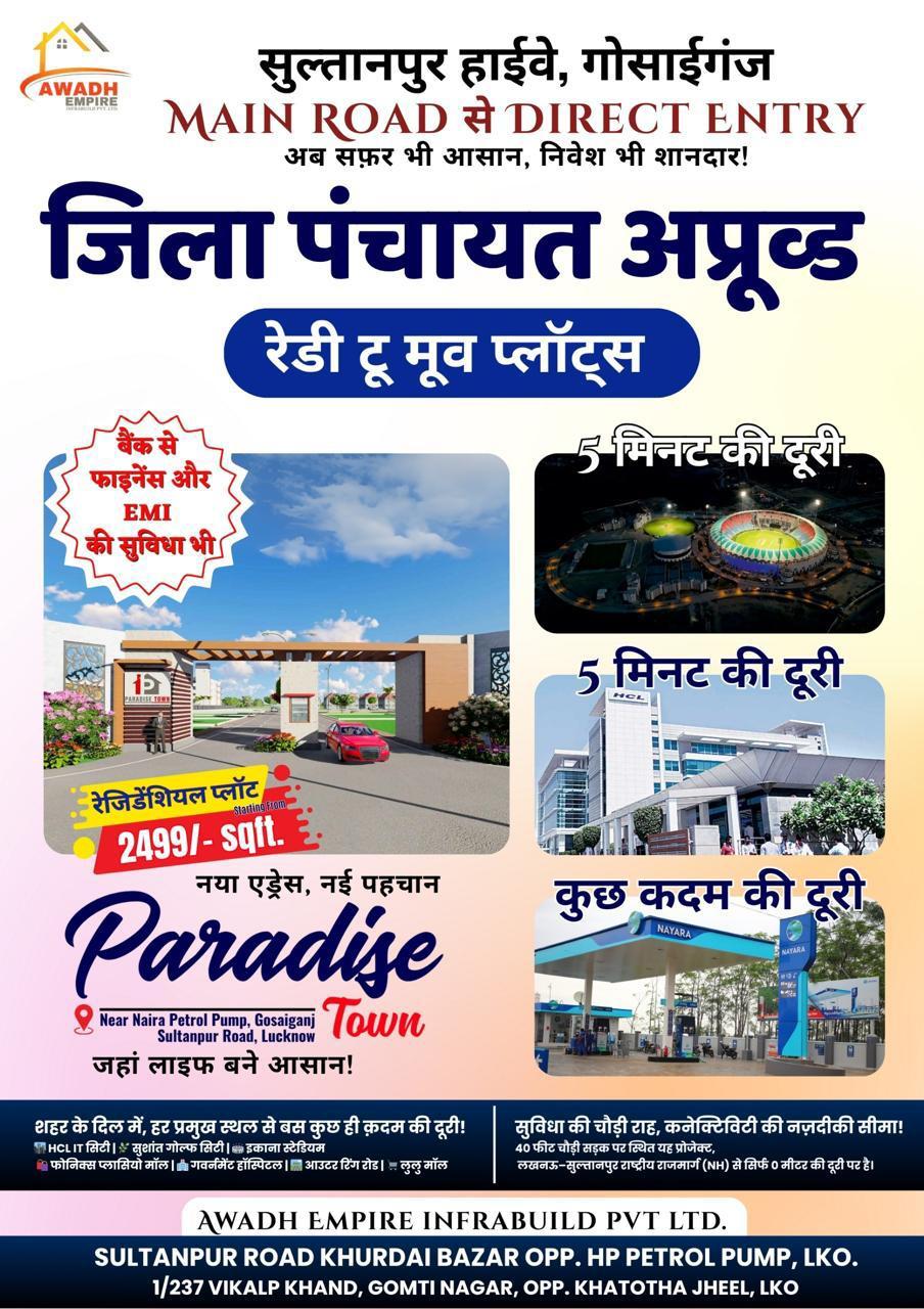 Kailash Puram Residency – On-Road Plots at Gosainganj Market Lucknow