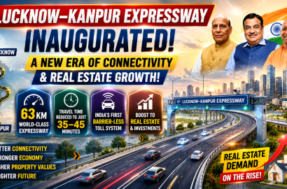 Lucknow–Kanpur Expressway Inaugurated: A New Era of Connectivity and Real Estate Growth