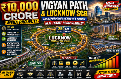 Vigyan Path & Lucknow SCR: The ₹10,000 Crore Mega Development Transforming Lucknow's Real Estate Future