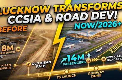 Lucknow Airport Corridor: Redefining Real Estate Potential through Strategic Infrastructure Expansion