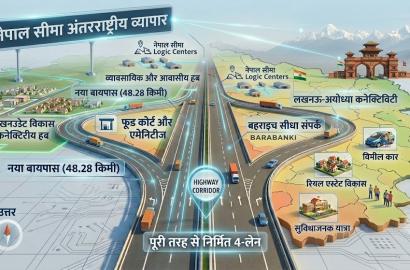 यूपी को बड़ी सौगात: ₹6,969 करोड़ से चमकेगा बाराबंकी-बहराइच NH-927, बनने जा रहा है हाई-स्पीड 4-लेन एक्सेस-कंट्रोल्ड हाईवे